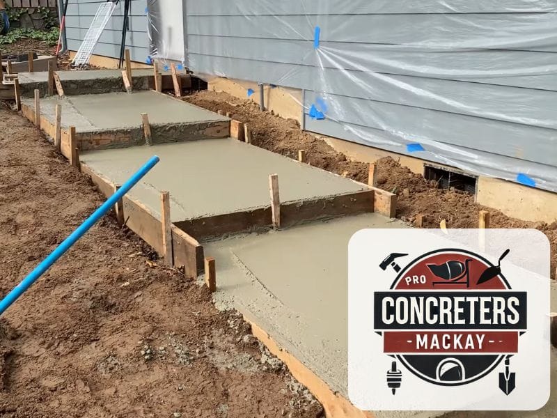 4740 qld concrete pathway footpath installation