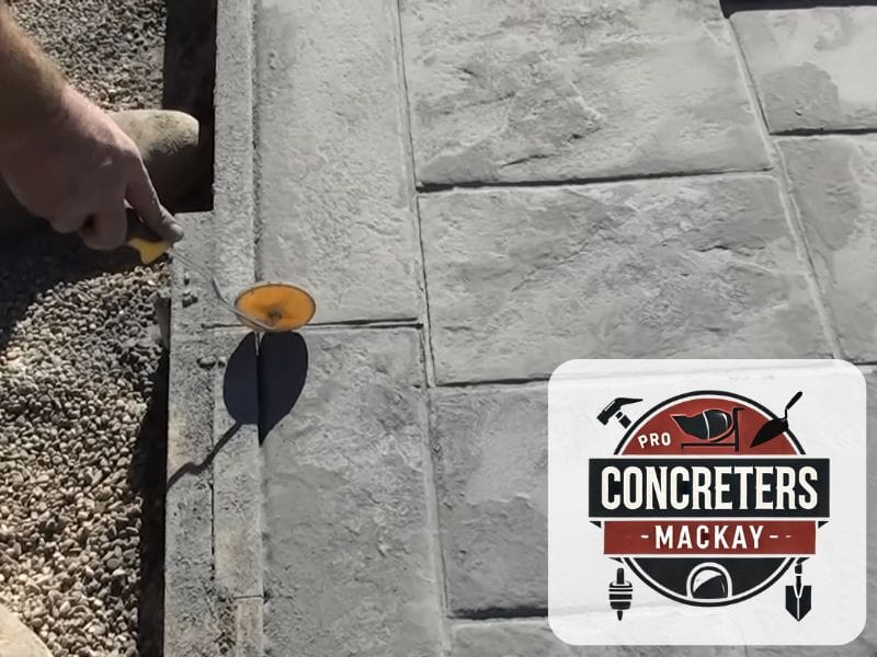 concrete 4740 qld stamping