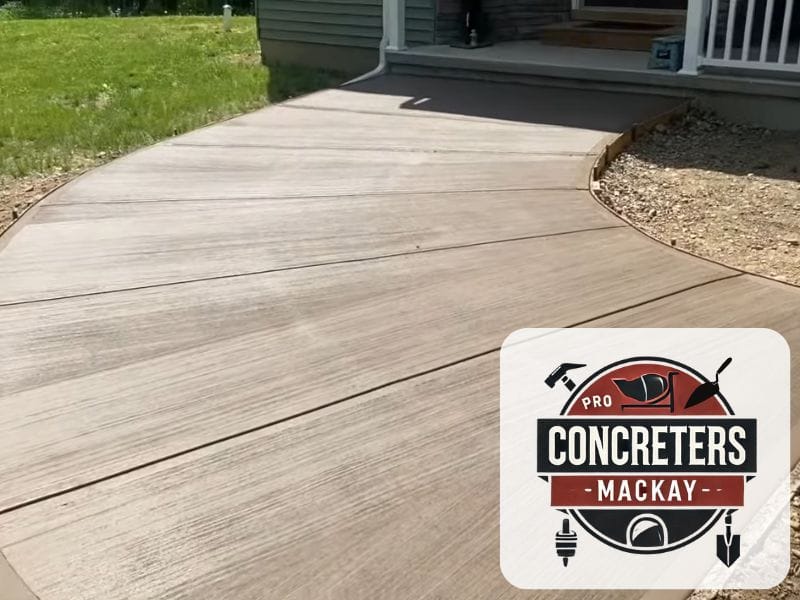 concrete pathway qld 4740 footpath installation