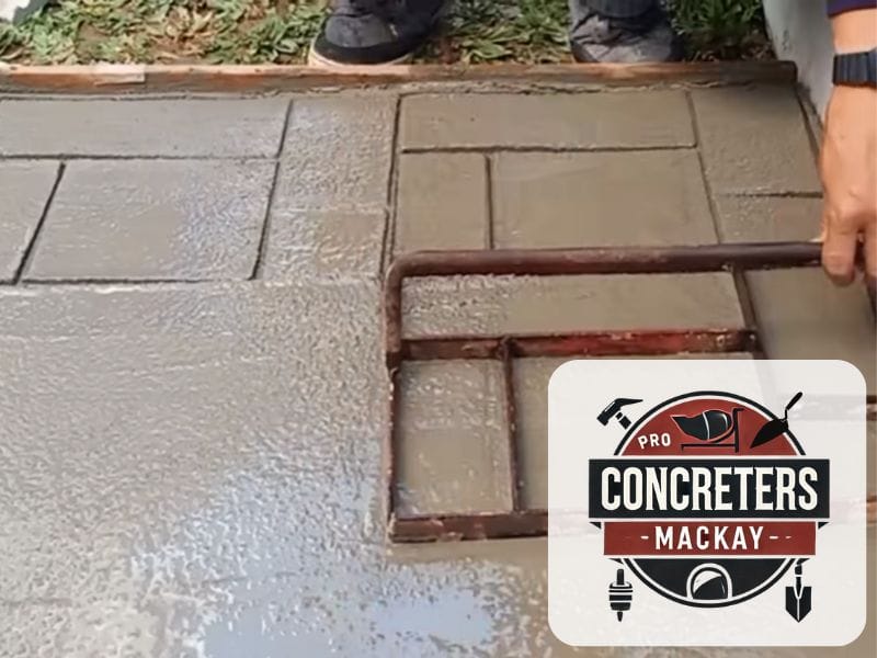 stamping qld 4740 concrete
